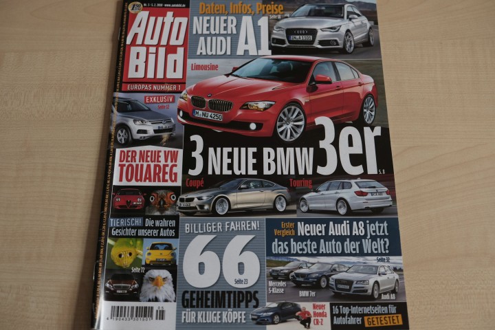 Deckblatt Auto Bild (05/2010)